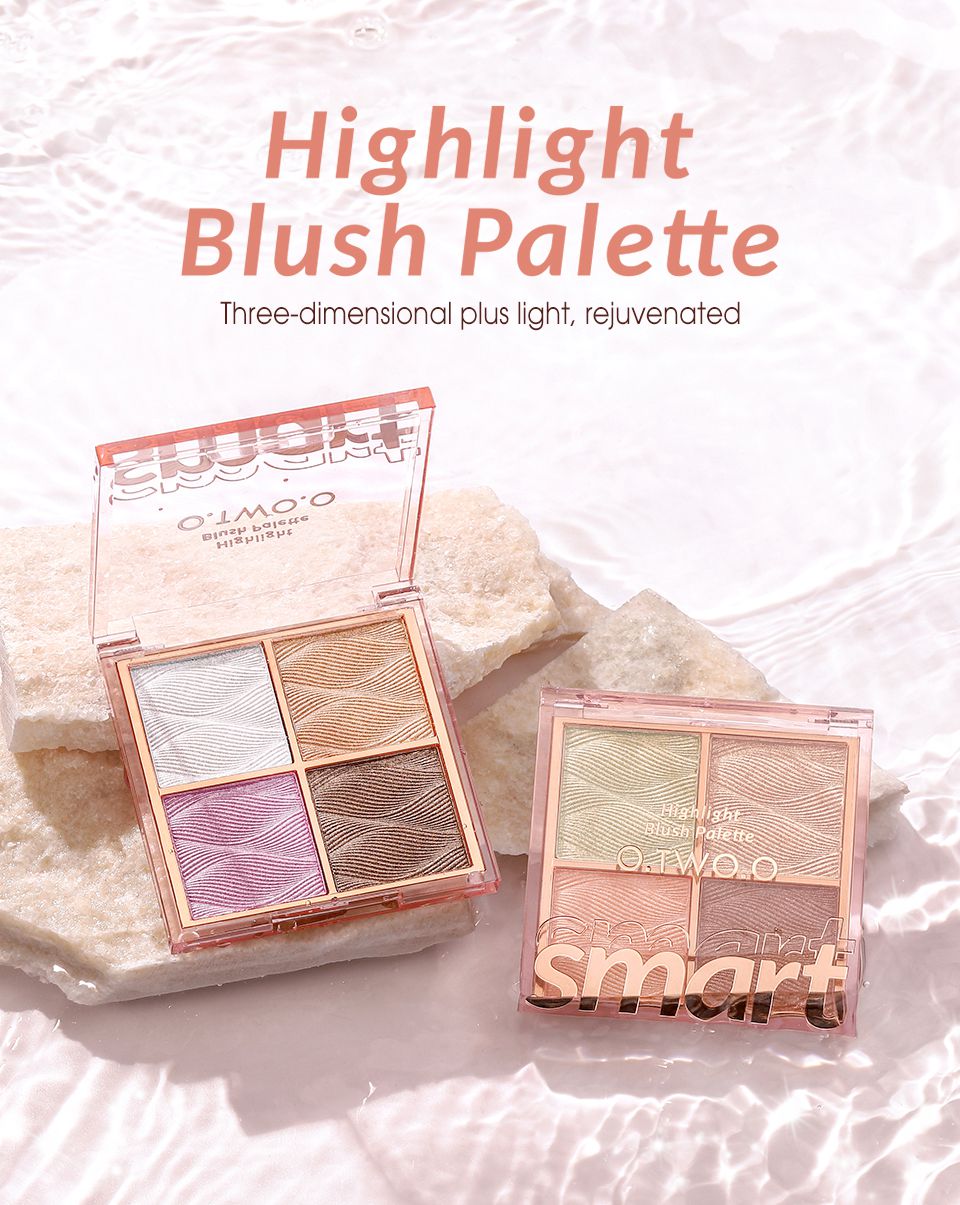 SC045 Sweetheart Highlighter Blush Palette