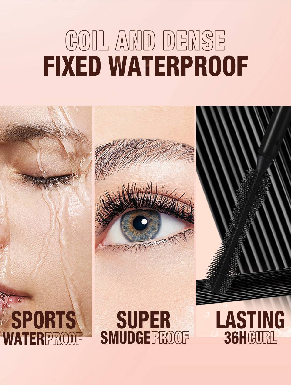SC046 Ultra Waterproof Volumizing Mascara