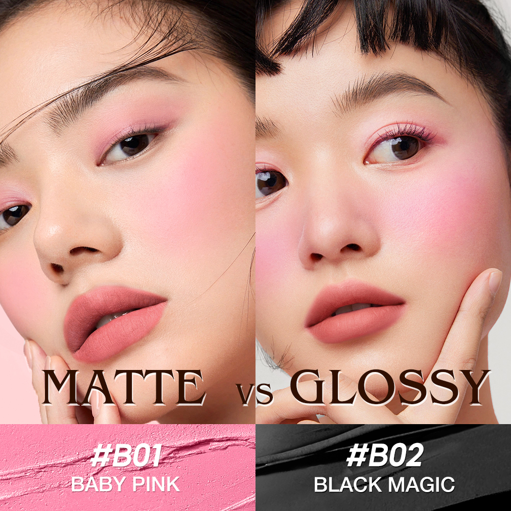 BM024 Multiuse Matte Glossy Blush Cream