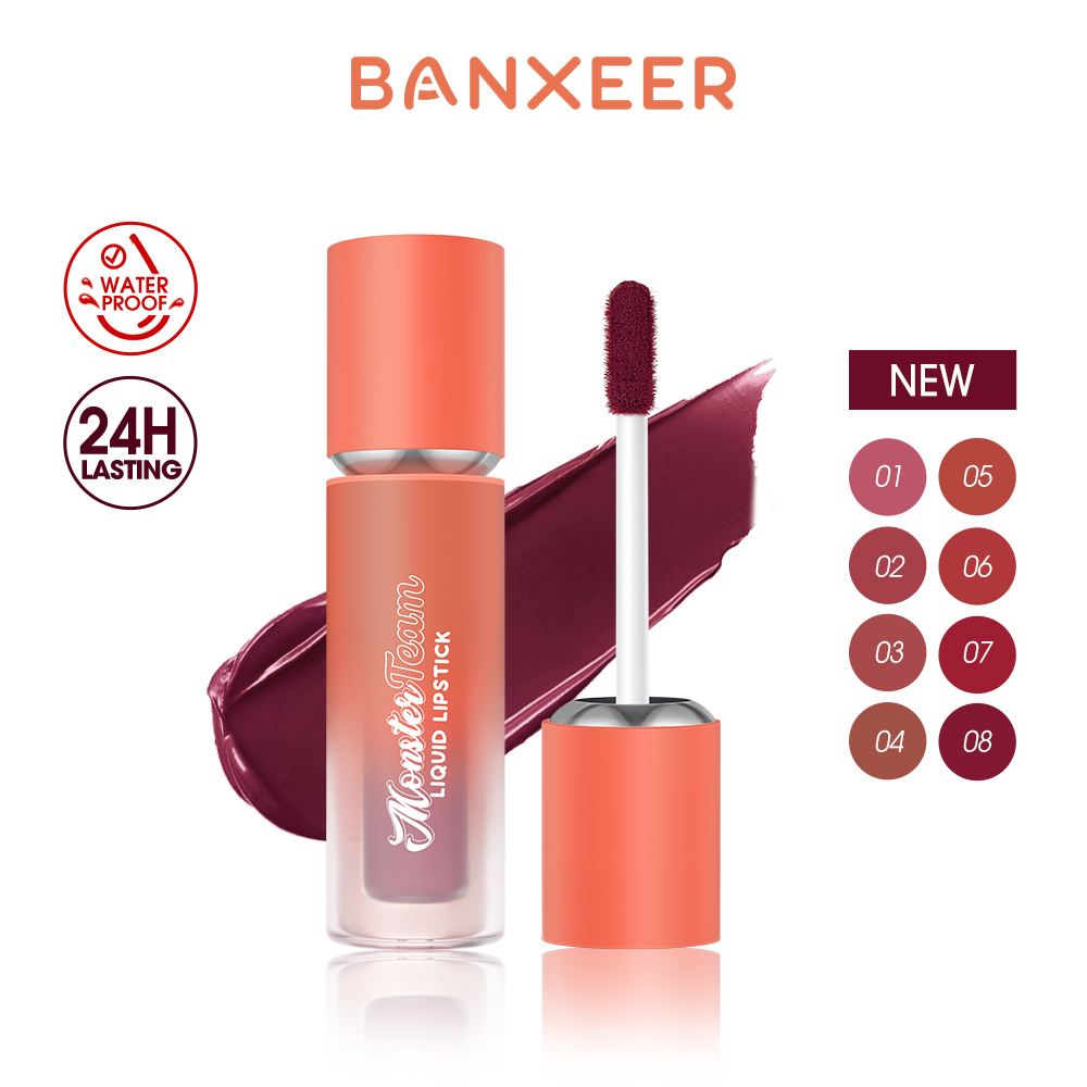 BANXEER Long Wear Matte Lip Gloss BM01
