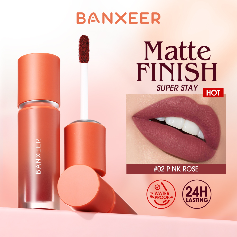 BANXEER Long Wear Matte Lip Gloss BM01