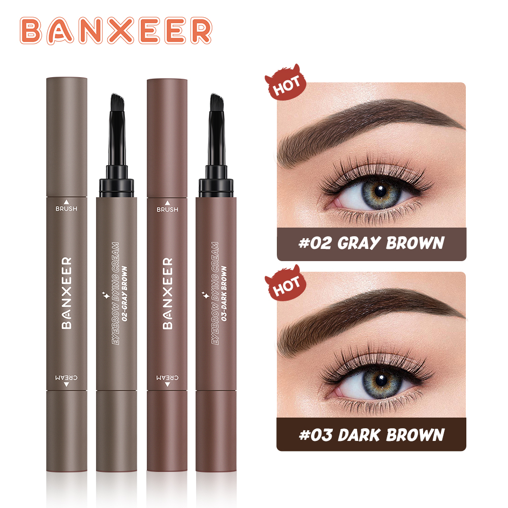 BANXEER 2 IN 1 Eyebrown Cream with Brush Pen  BM21